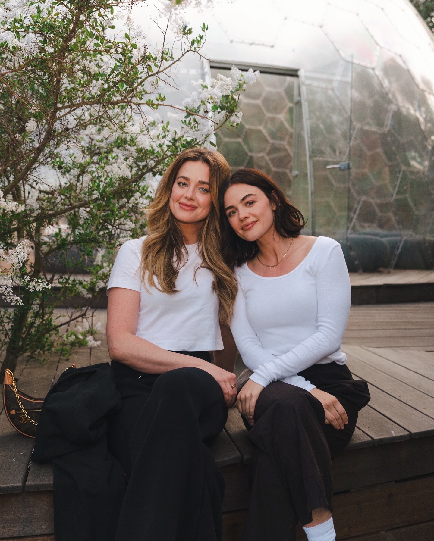 Lucy Hale Embraces Topanga Wellness Retreat
