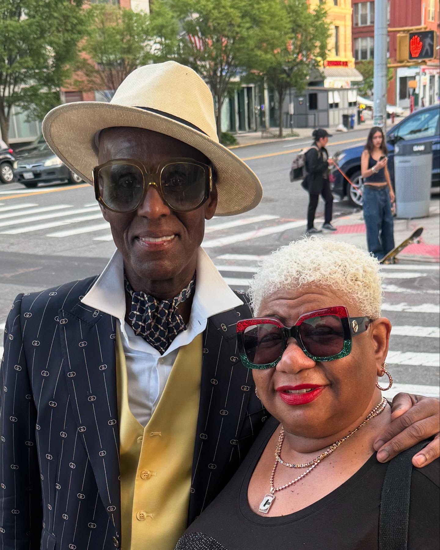 Luenell Celebrates a Night at Apollo and Dapper Dan Encounter