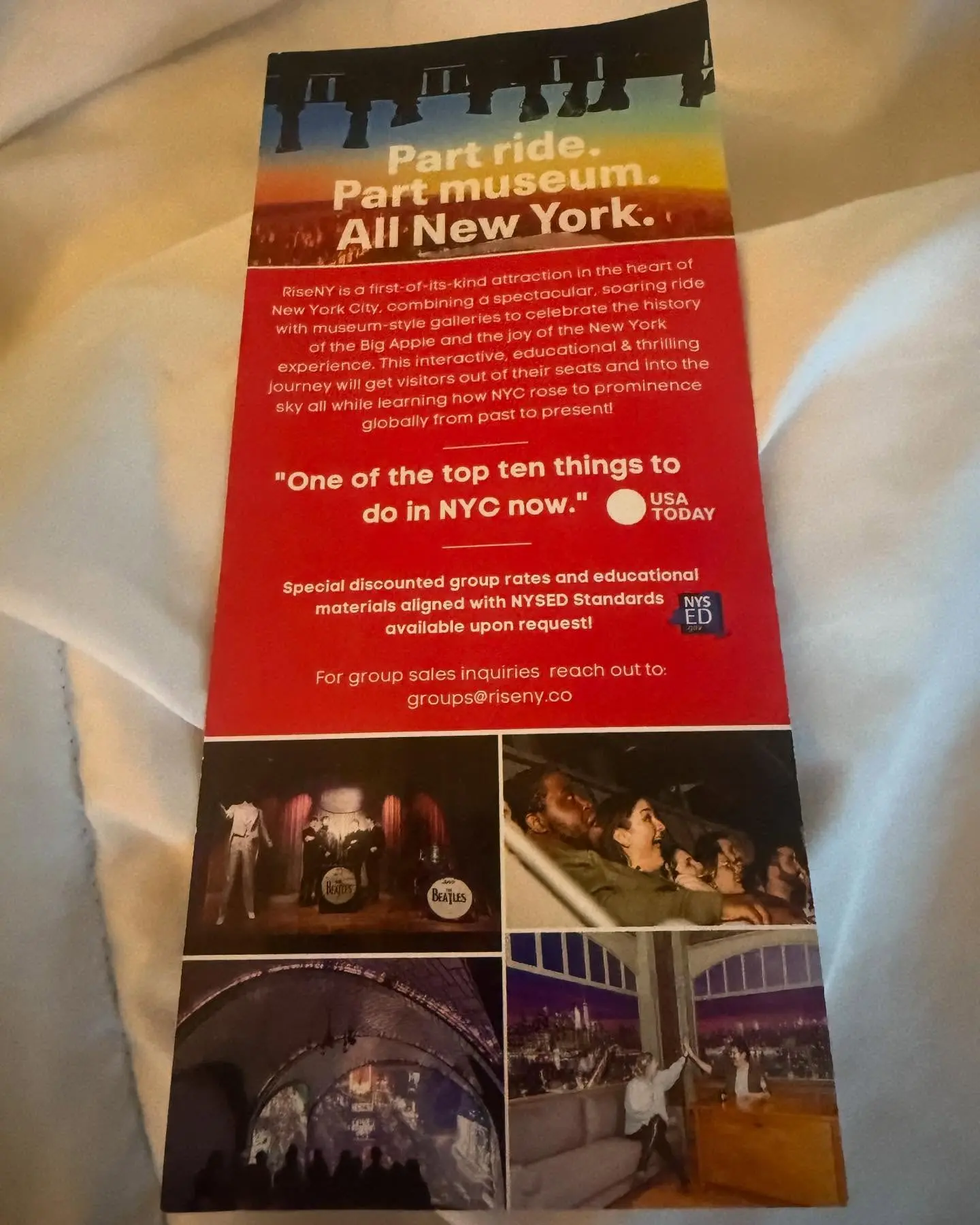 Luenell Explores RISE: NYC Museum-Ride Tour