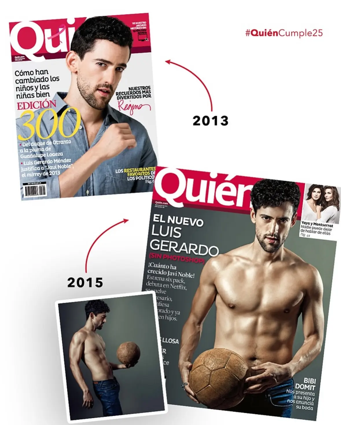Luis Gerardo Méndez Celebrates Quién’s 25th With Nostalgic Six-Pack