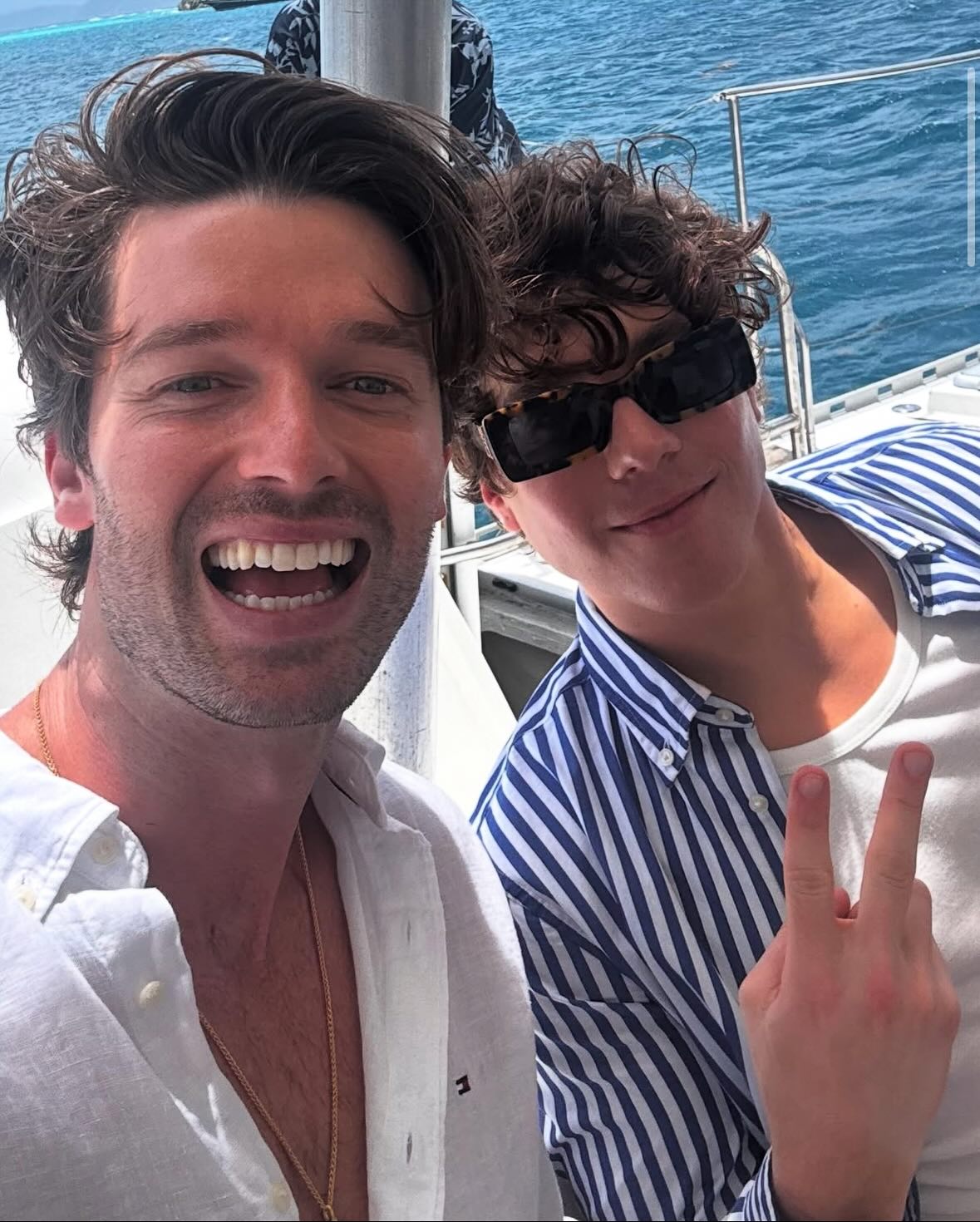 Lukas Gage Embraces Tommy Hilfiger Family Vibes