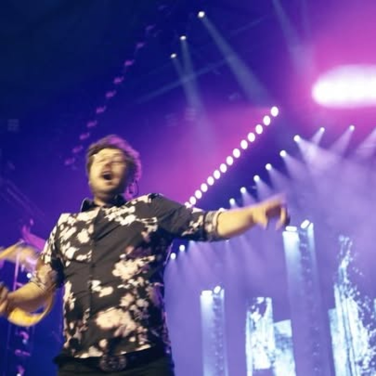 Celebrating a playful moment in a German city, the band shows their fun side offstage now.