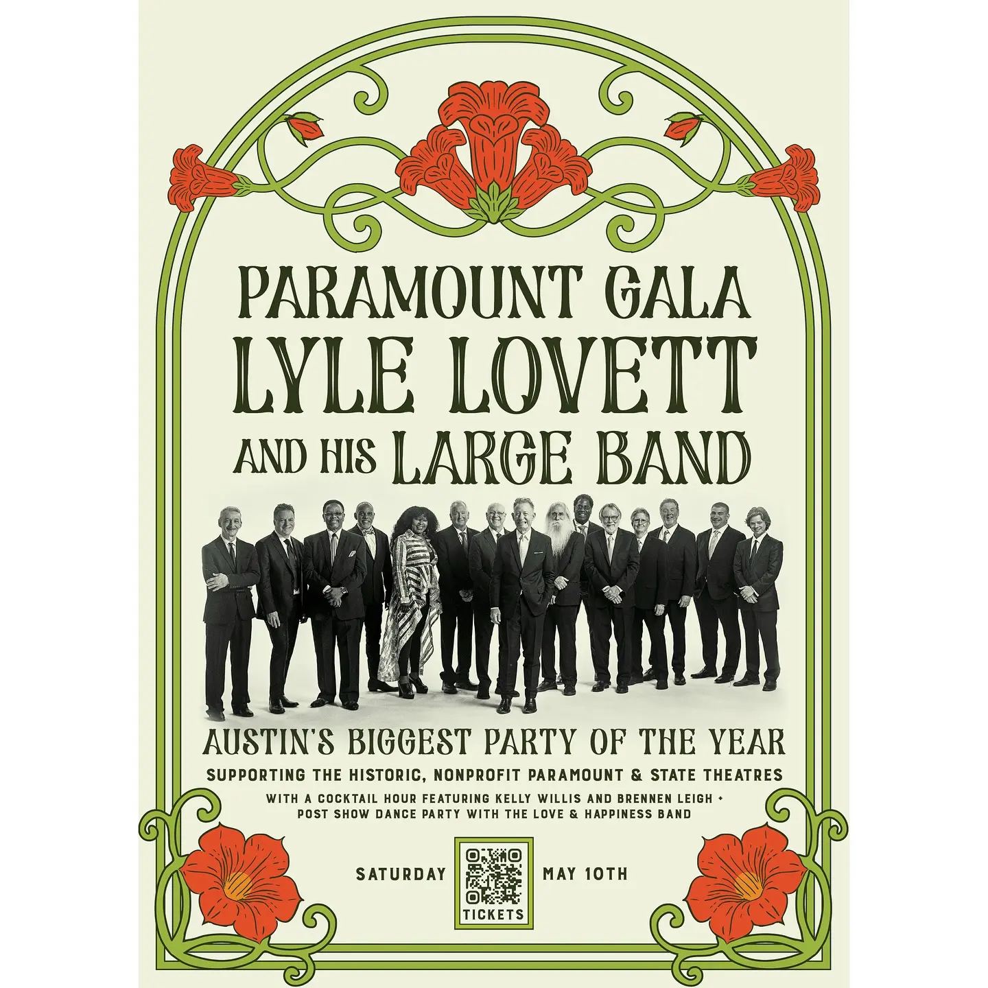 Acclaimed musician Lyle Lovett celebrates live performance and community spirit in Austin.