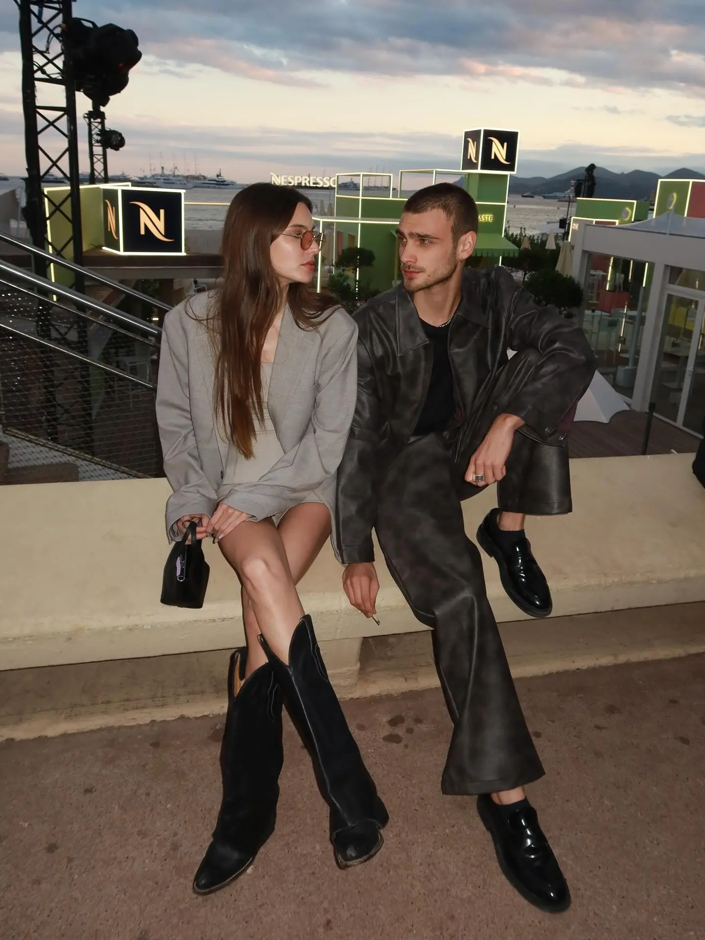 Macarena Achaga Embraces Cannes with Coffee & Friends