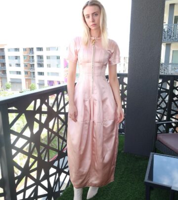 Maddie Maddie dazzles in Schiaparelli as she celebrates her show with a magical vibe today.