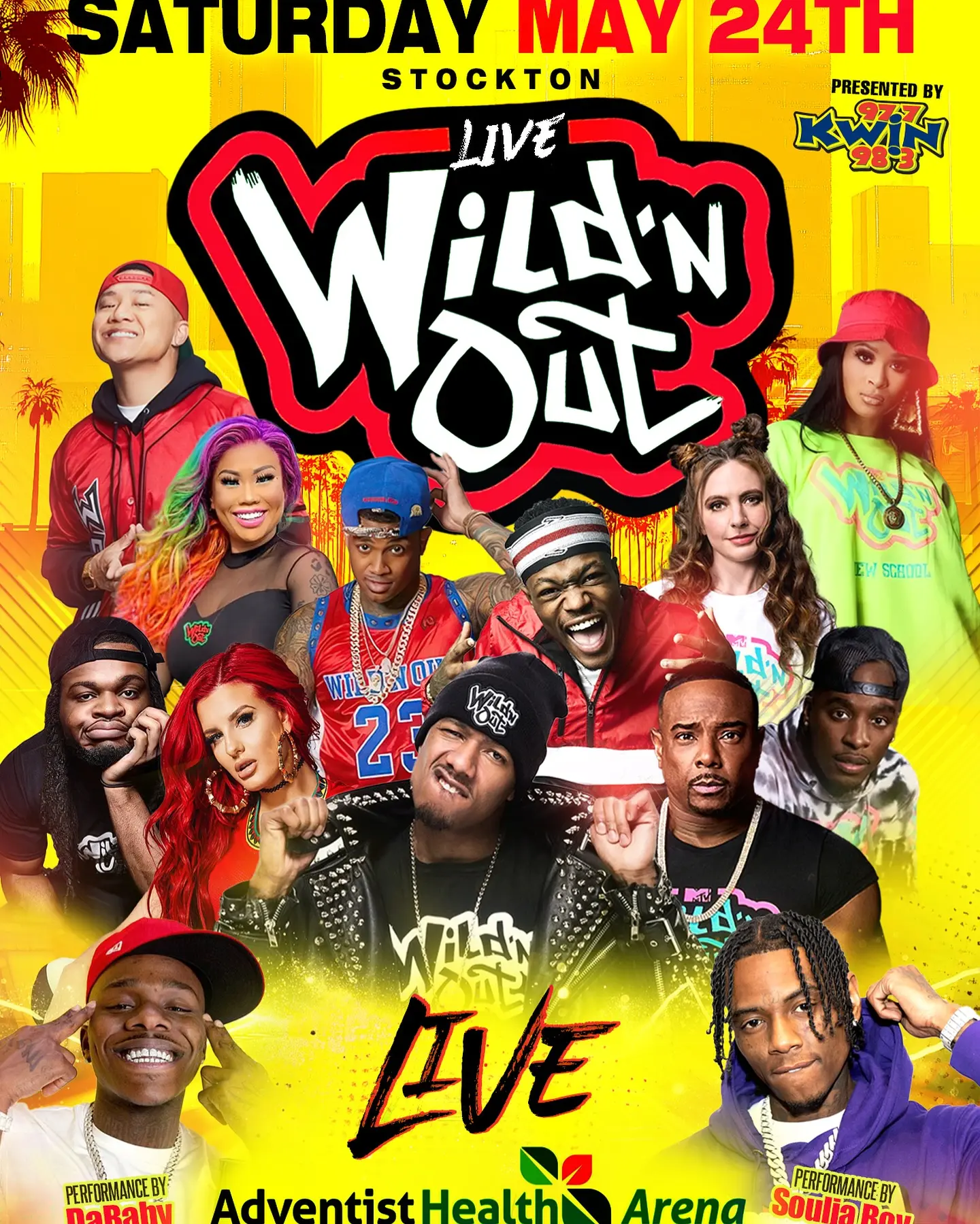 Maddy Smith Joins Wild N Out Live Tour Thrilled to hit Stockton stage, Maddy Smith and Soulja Boy light up the tour this weekend!