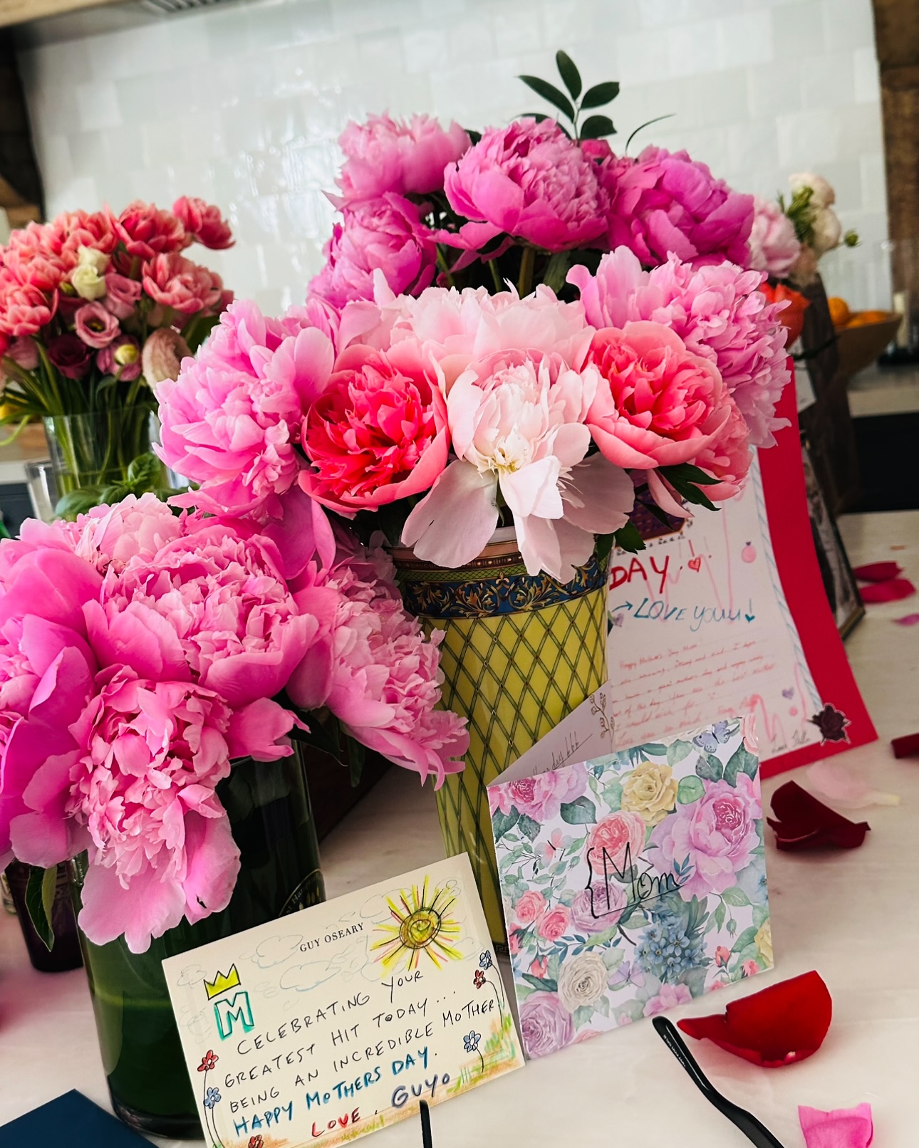 Madonna Celebrates Mother's Day With Her Children