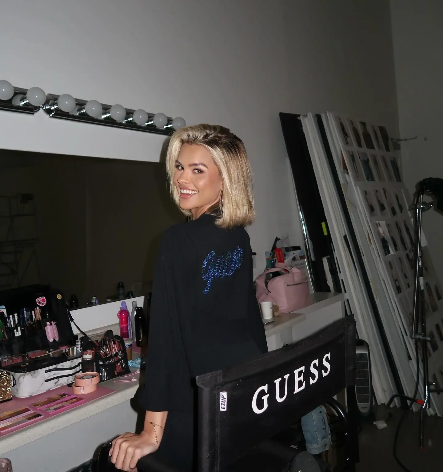Maggie Laughlin Celebrates Dreamy Fashion Moments Maggie Laughlin savors stylish dreams with Guess and Paul Marciano in true iconic fashion!