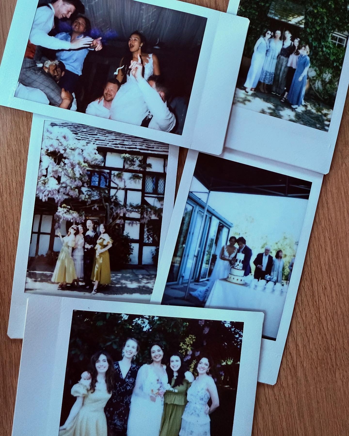 Maggie Robertson Celebrates Forest Wedding