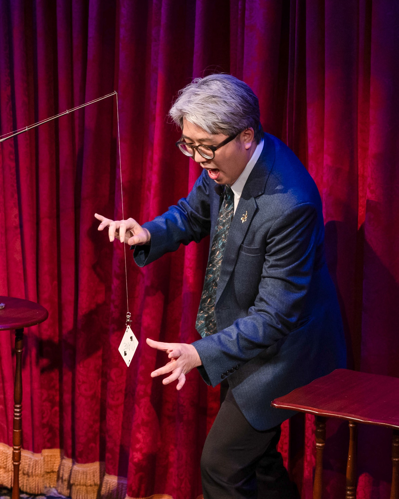 A vivid moment at the legendary venue blends magic, artistry, and classic Hollywood allure.
