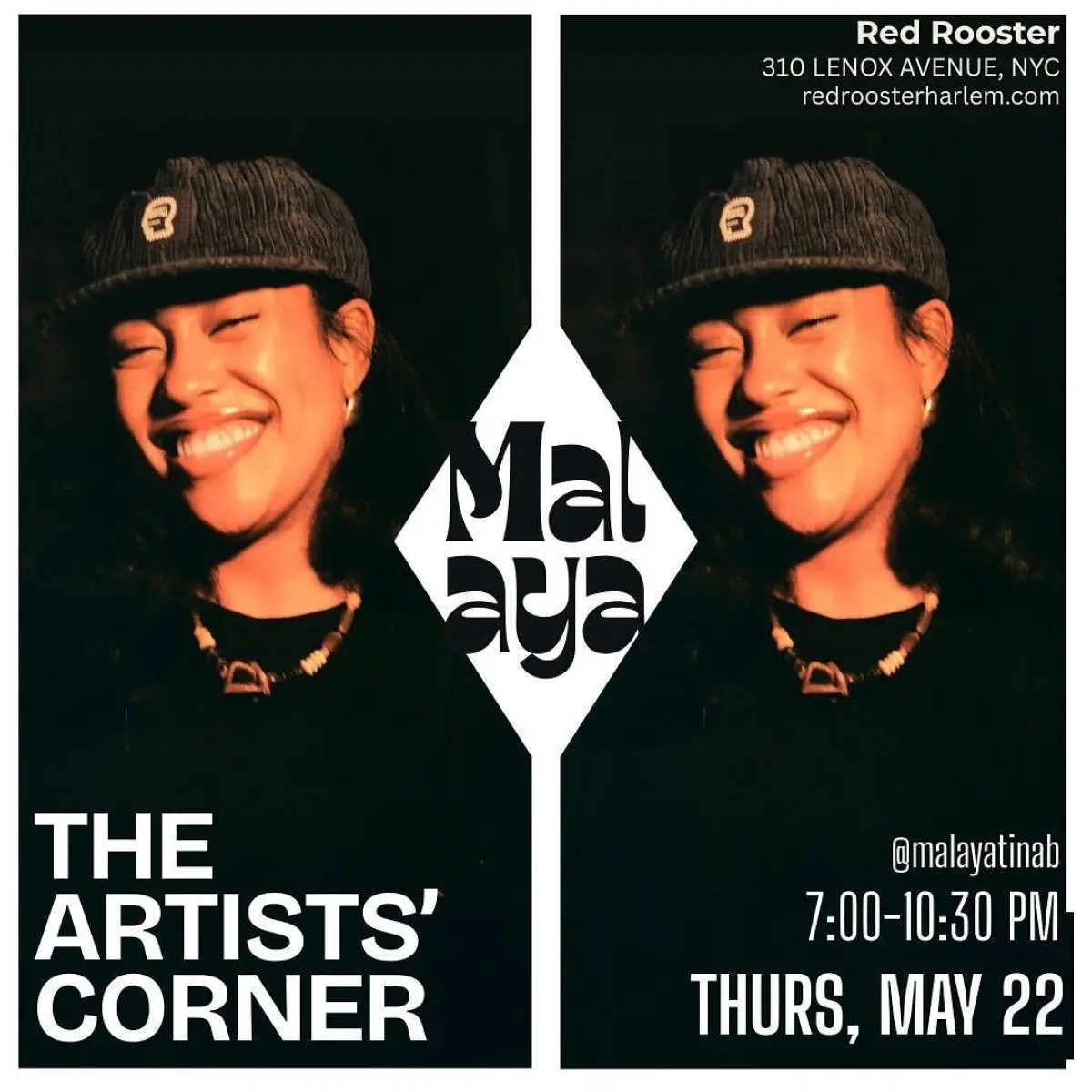 Malayatina B Heads Up Nublu 151’s Artists’ Corner Tomorrow Join us tomorrow at Nublu 151 for Artists’ Corner live with Malayatina B’s R&B/rock fusion