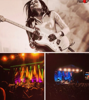 Feel her rhythmic energy and colorful spirit igniting a fresh Sunday full of hope for all.