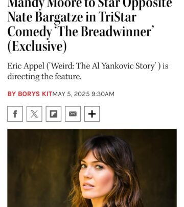 Star Mandy Moore gushes over comedian Nate Bargatze as she excitedly gears up for a return