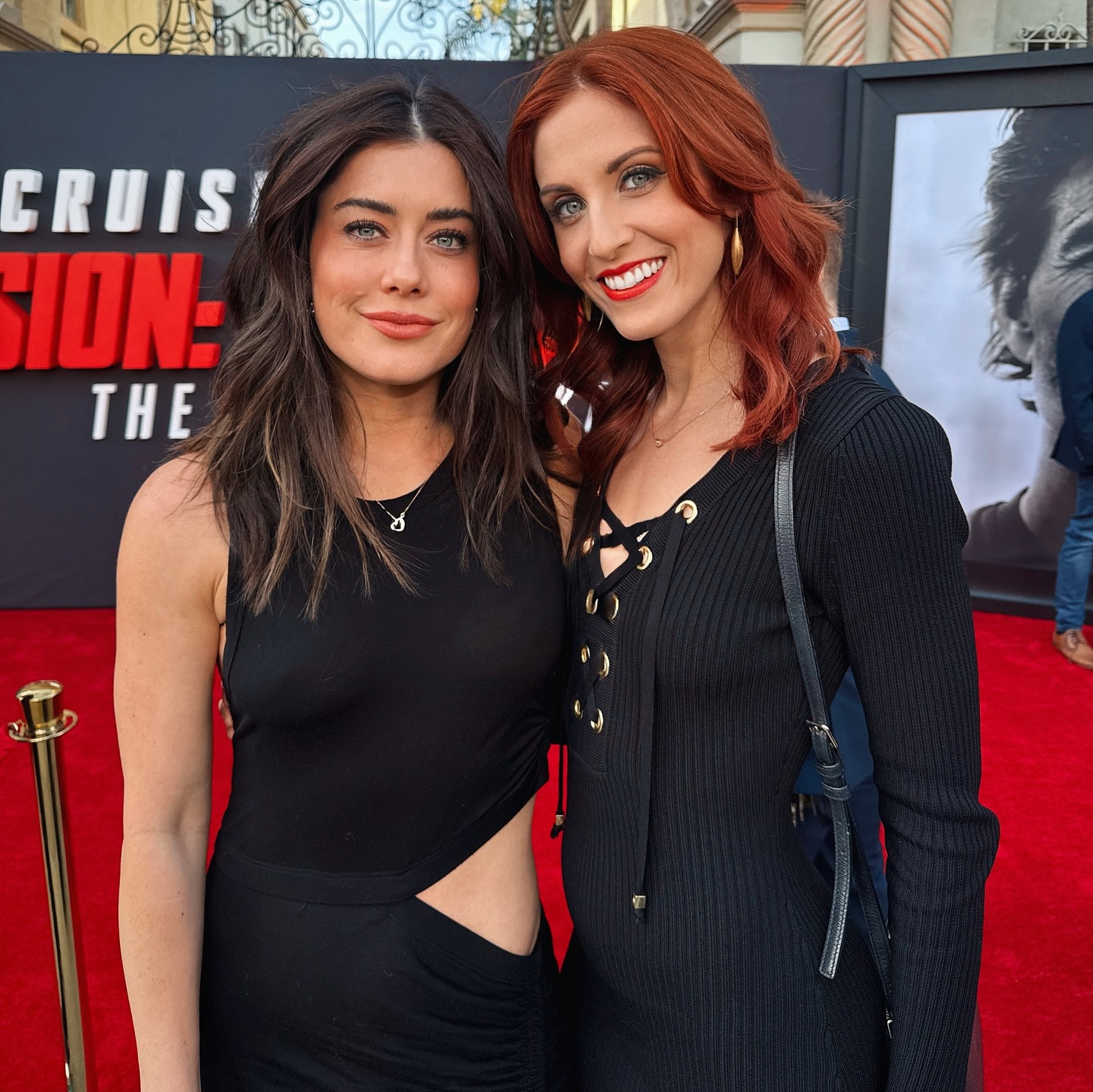 Manon Mathews Enjoys Blockbuster Night With Classic Vine Crew