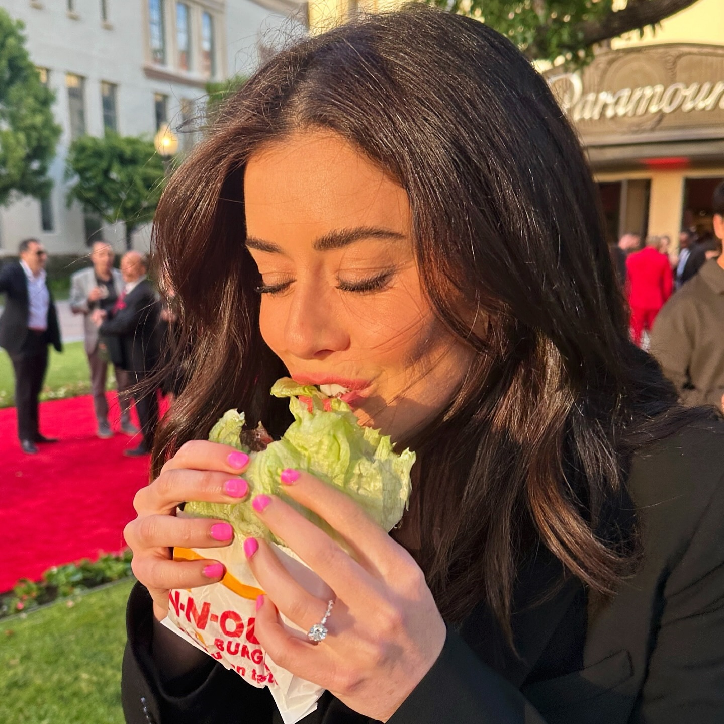 Manon Mathews Enjoys Blockbuster Night With Classic Vine Crew