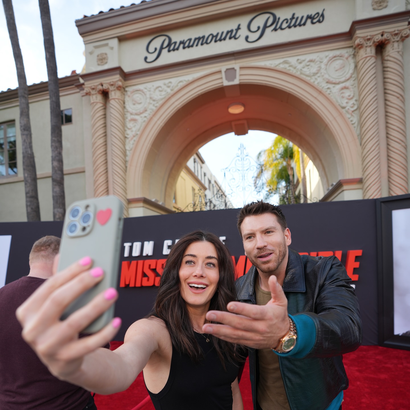 Manon Mathews Enjoys Blockbuster Night With Classic Vine Crew