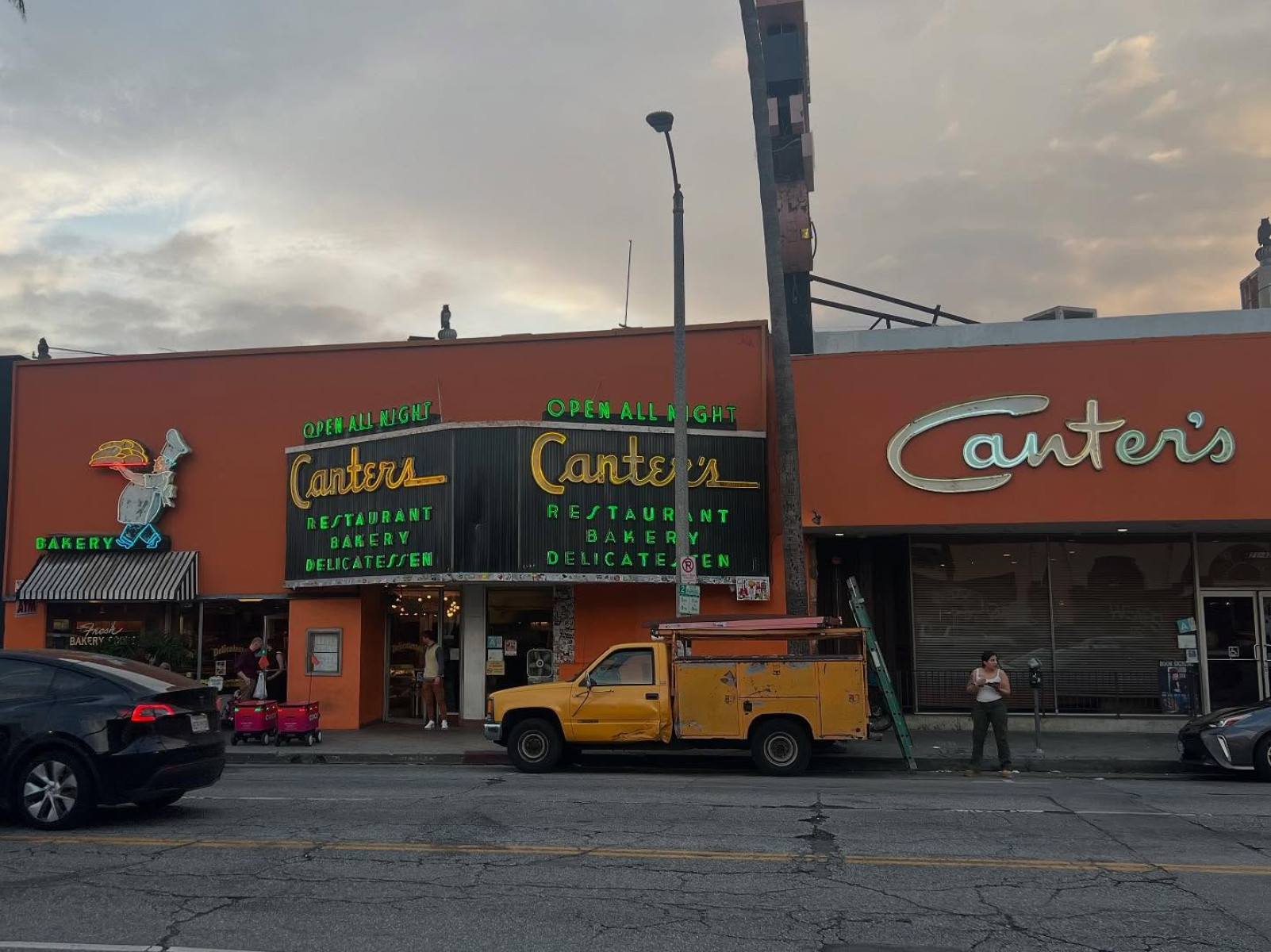 Marc Maron Celebrates Canter’s Deli Neon Revival Iconic Canter’s Deli neon revived in LA sparks buzz from Marc Maron’s lively Instagram now