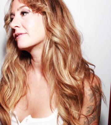 Margo Price popped into Skinny Dennis photo booth to honor a new Latin tattoo in Nashville