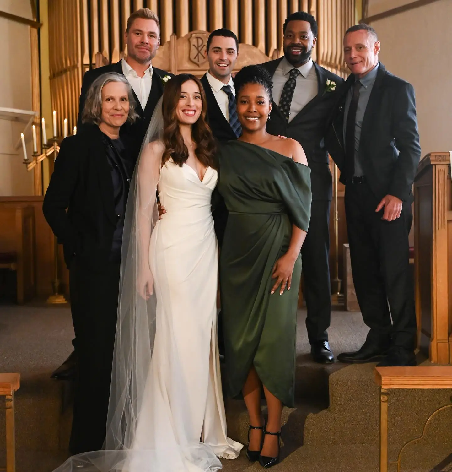 Marina Squerciati Stuns In Wedding Dress Moment Marina Squerciati debuts a bold wedding dress look in a fun, trending episode moment, yay
