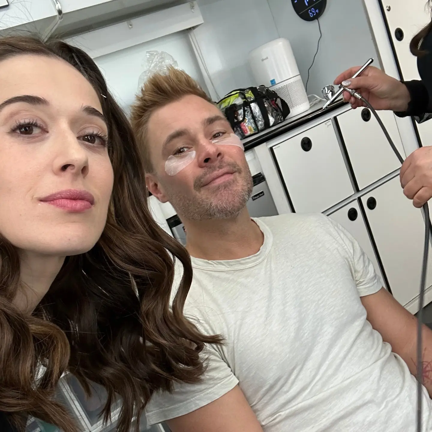 Marina Squerciati Teases Big Chicago P.D. Wedding Sneak peeks reveal stunning gowns floral details and ceremony preparations direct from set