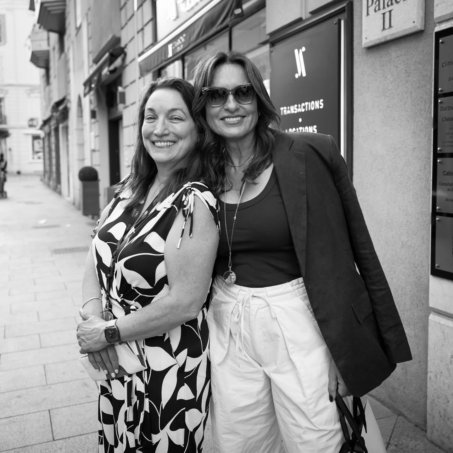 Mariska Hargitay Shines At Cannes Festival Mariska and producer Trisha Dlesic ignite cinema dreams at Cannes with vibrant energy!!!!