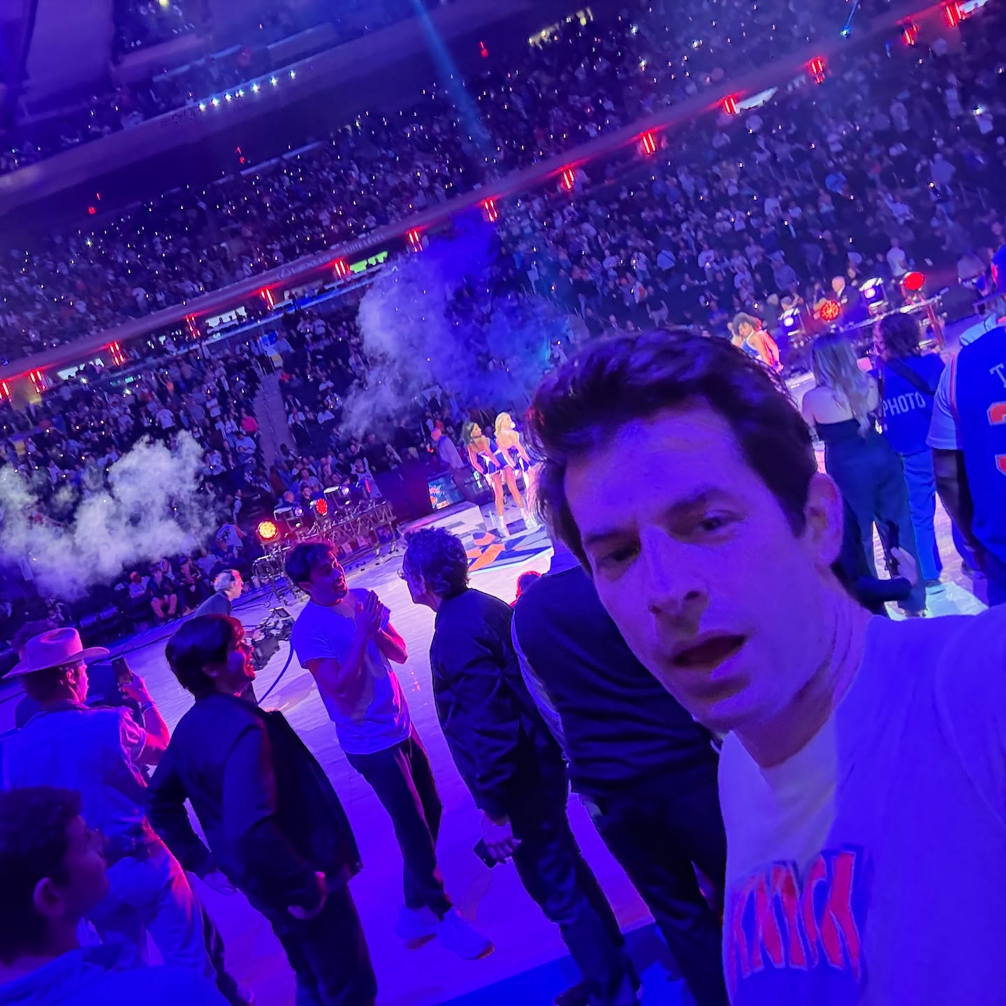 Mark Ronson’s Flight Reroute to Catch Knicks Victory