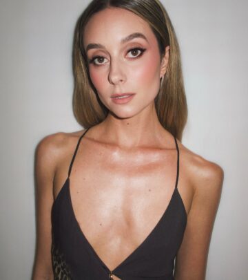 Mary Beth Barone Stuns at Overcompensating Premiere