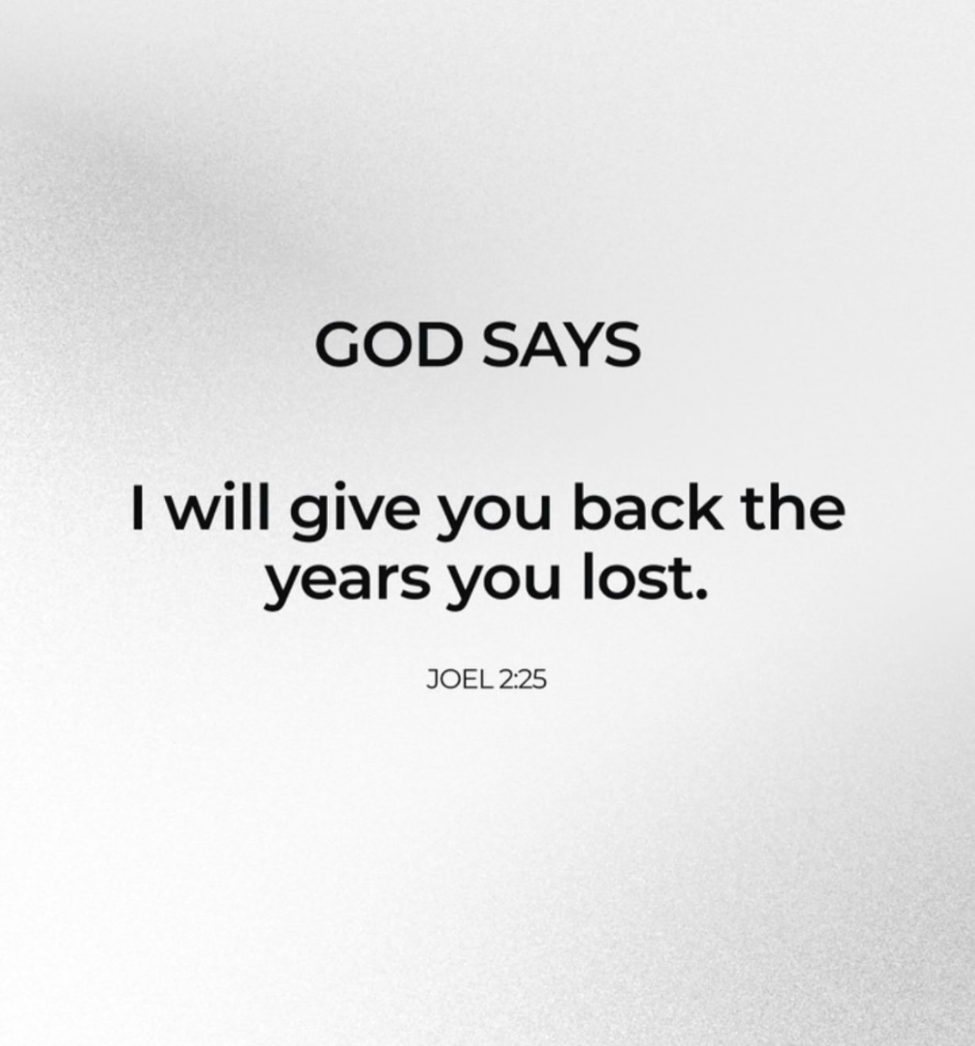 Master P delivers a divine promise to restore lost time, igniting hope and renewed purpose.