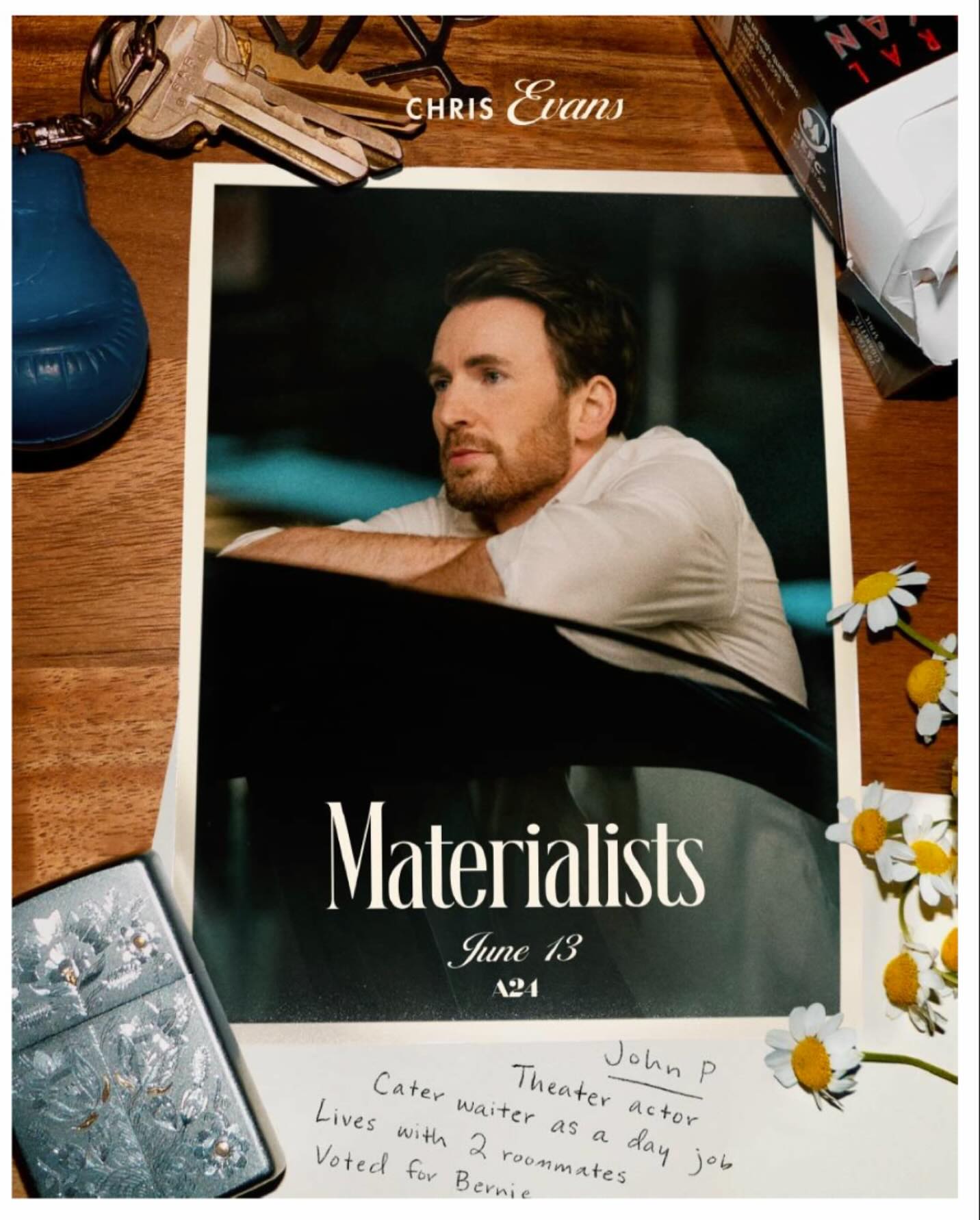 Chris Evans Gears Up for Bold New Role In Materialists, Out June 13 Anticipated film blending bold narratives with star performances and cinematic delights!!!