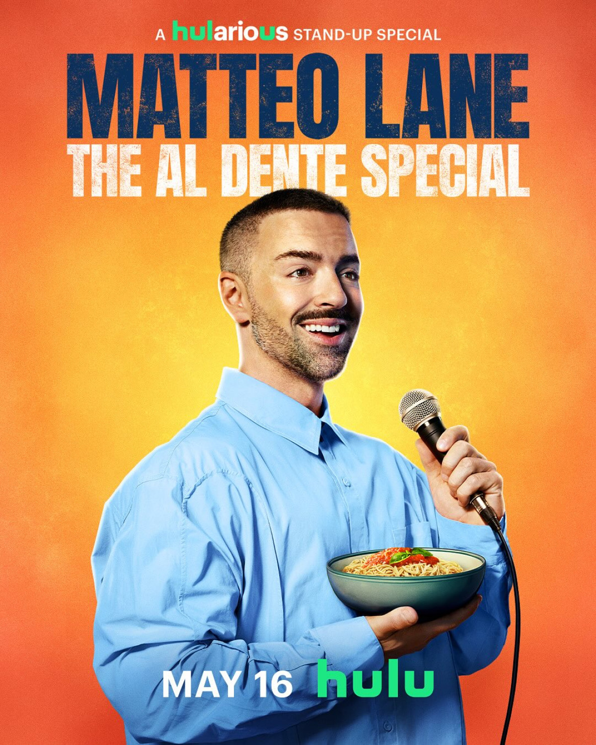 Comedian Matteo Lane teases a heartfelt new release, promising fans a special Friday treat.