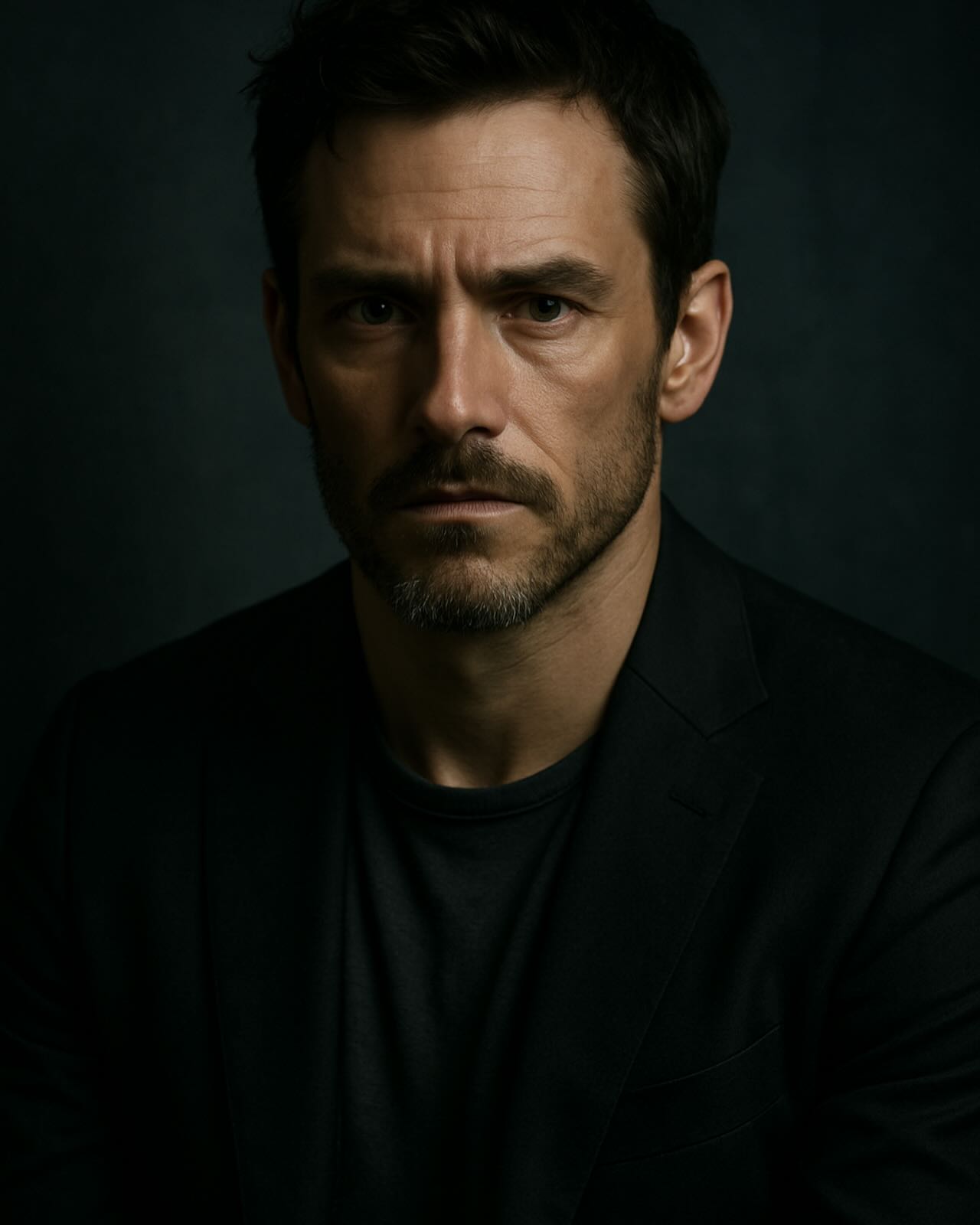 Matthew Davis Requests Studio Style Profile Shot Celebrity innovates with a creative twist, blending digital art and studio vision in his social media.
