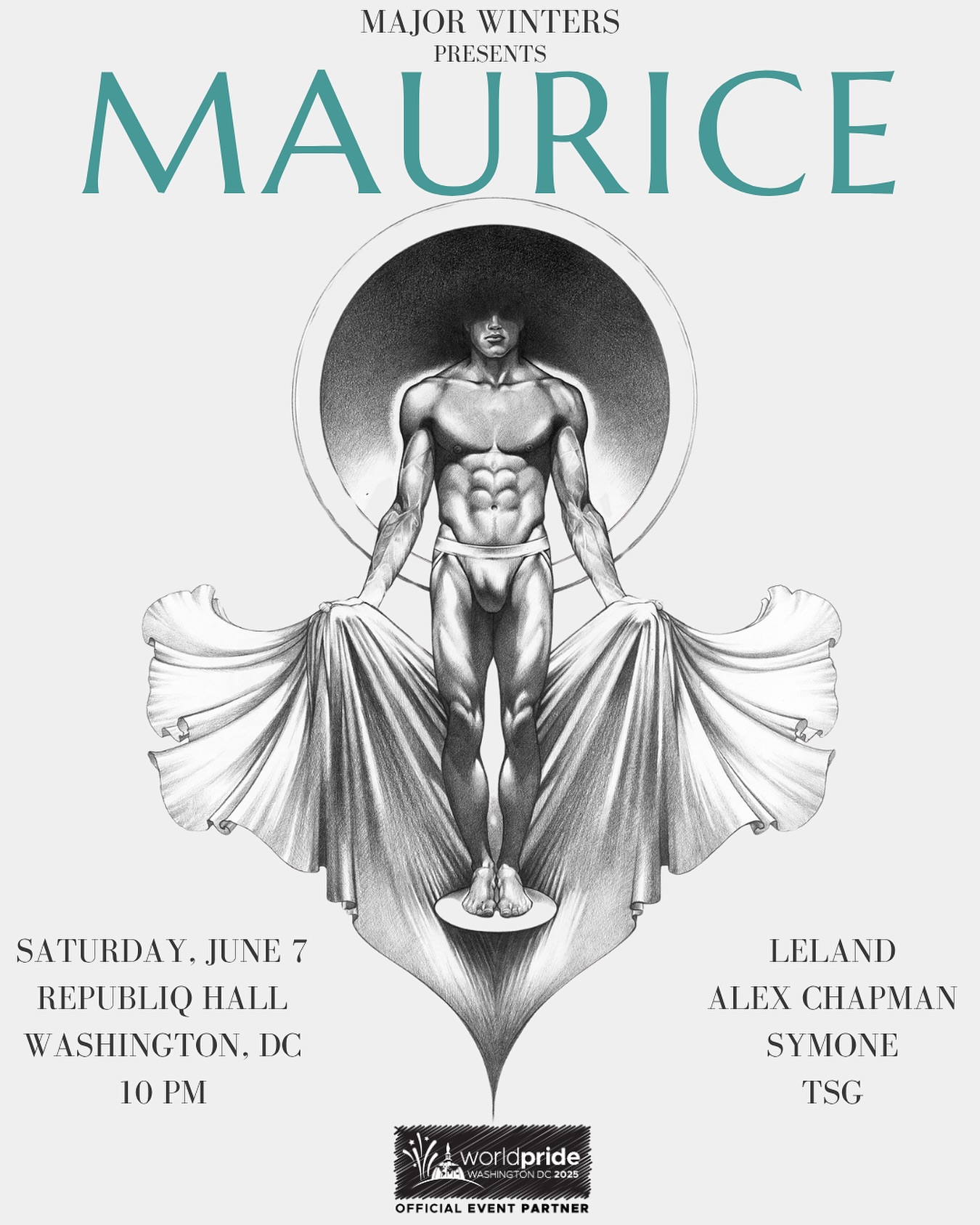 Maurice Goes To Washington For World Pride Join Maurice & Upstairs as they debut in DC at World Pride 2025 with live DJs and hot acts