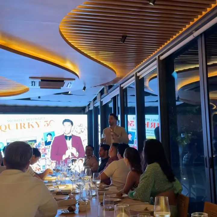 Max Collins Enjoys Weekend Vibes