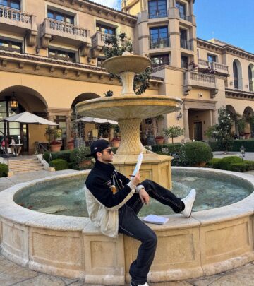 Max Ehrich Flaunts ‘Learnin Lines’ Aesthetic