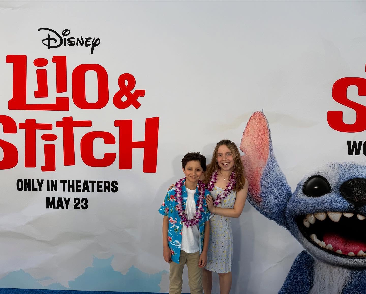 Max Matenko Shines at Lilo And Stitch Premiere