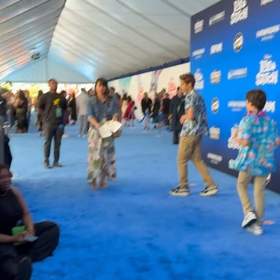 Max Matenko Shines at Lilo And Stitch Premiere