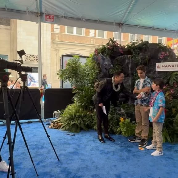 Max Matenko Shines at Lilo And Stitch Premiere