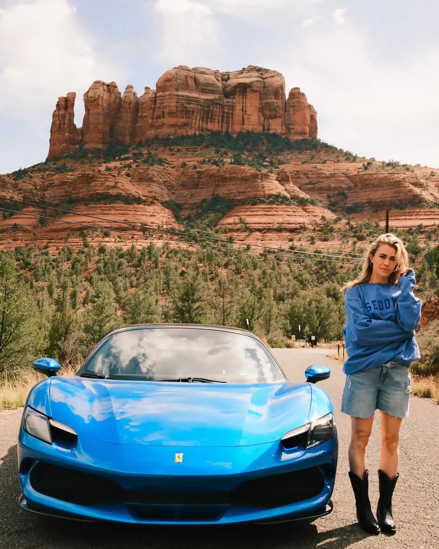 Melissa Roxburgh Checks Off Bucket List With Ferrari Journey Actress Melissa Roxburgh achieves a lifelong travel dream with a stunning Ferrari adventure and stylish flair.