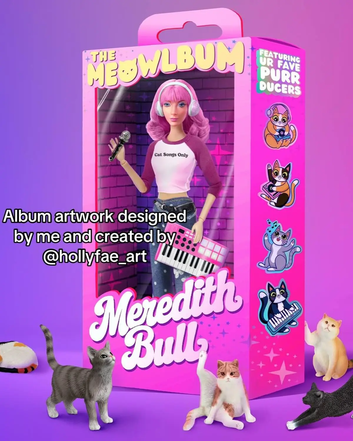 Meredith Bull Drops 'The Meowlbum' of All Cat Songs
