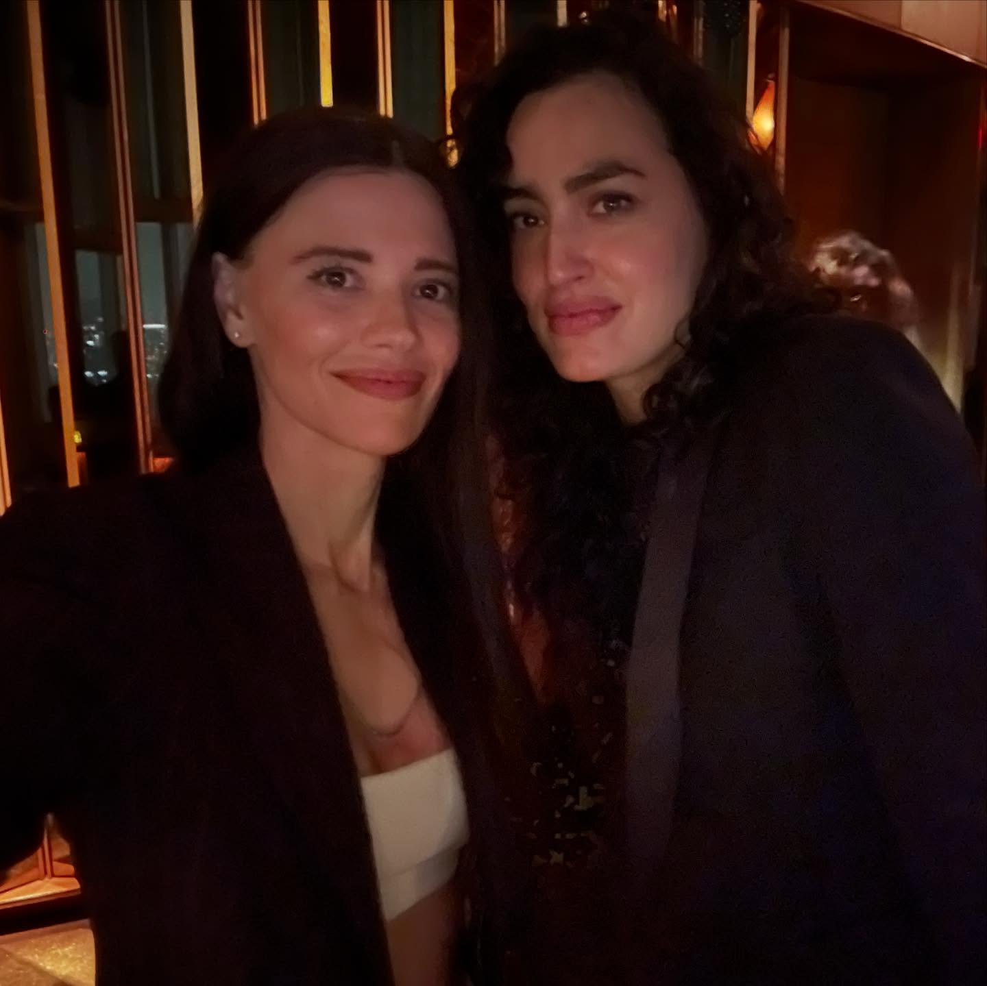 Meredith Garretson Dazzles At Hurry Up Tomorrow Premiere