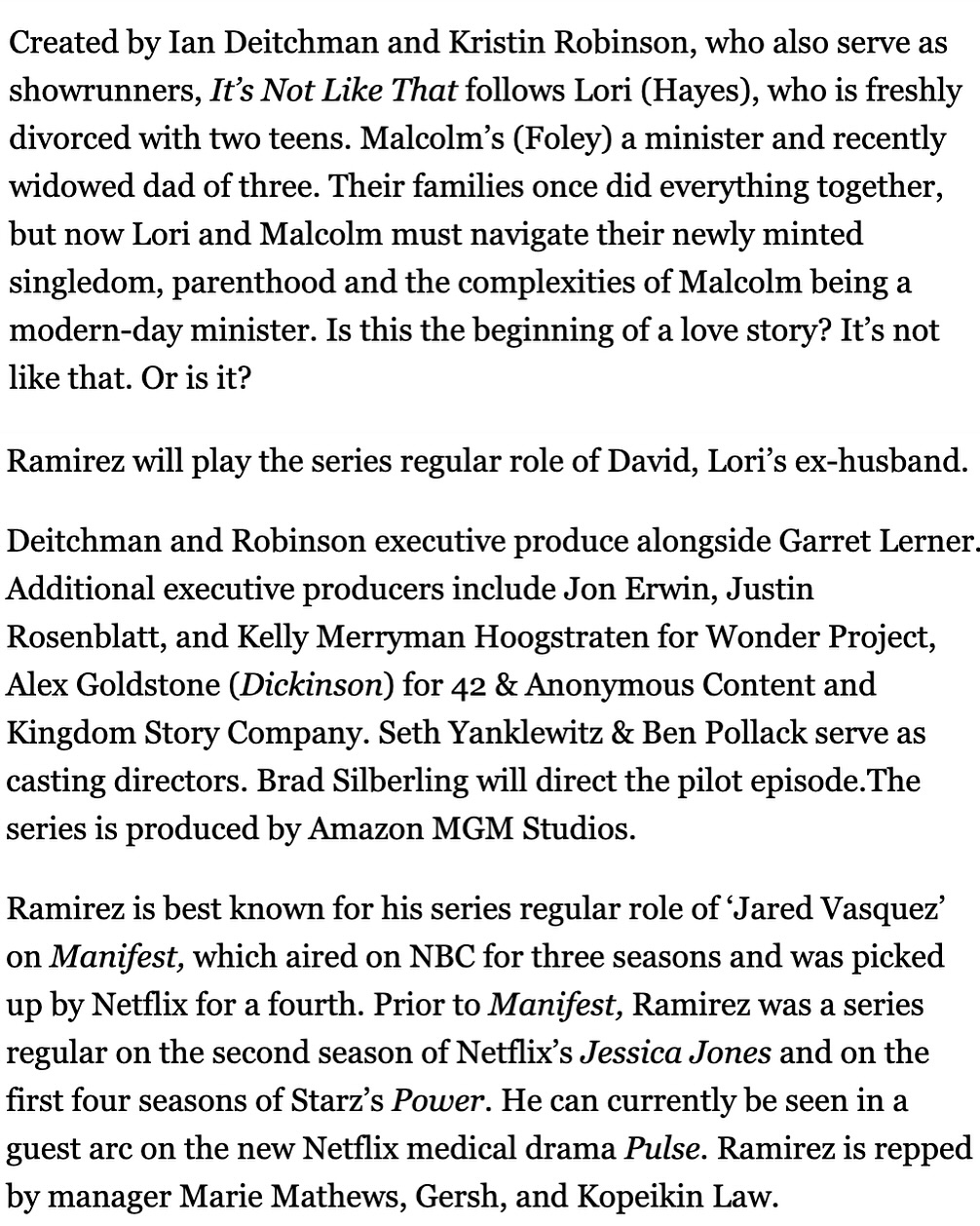 Messy Next Chapter: J.R. Ramirez Launches New Venture