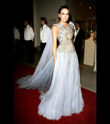 Camilla Belle dazzles at the 2007 Met Gala in a stunning Jean Paul Gaultier ensemble WOW!