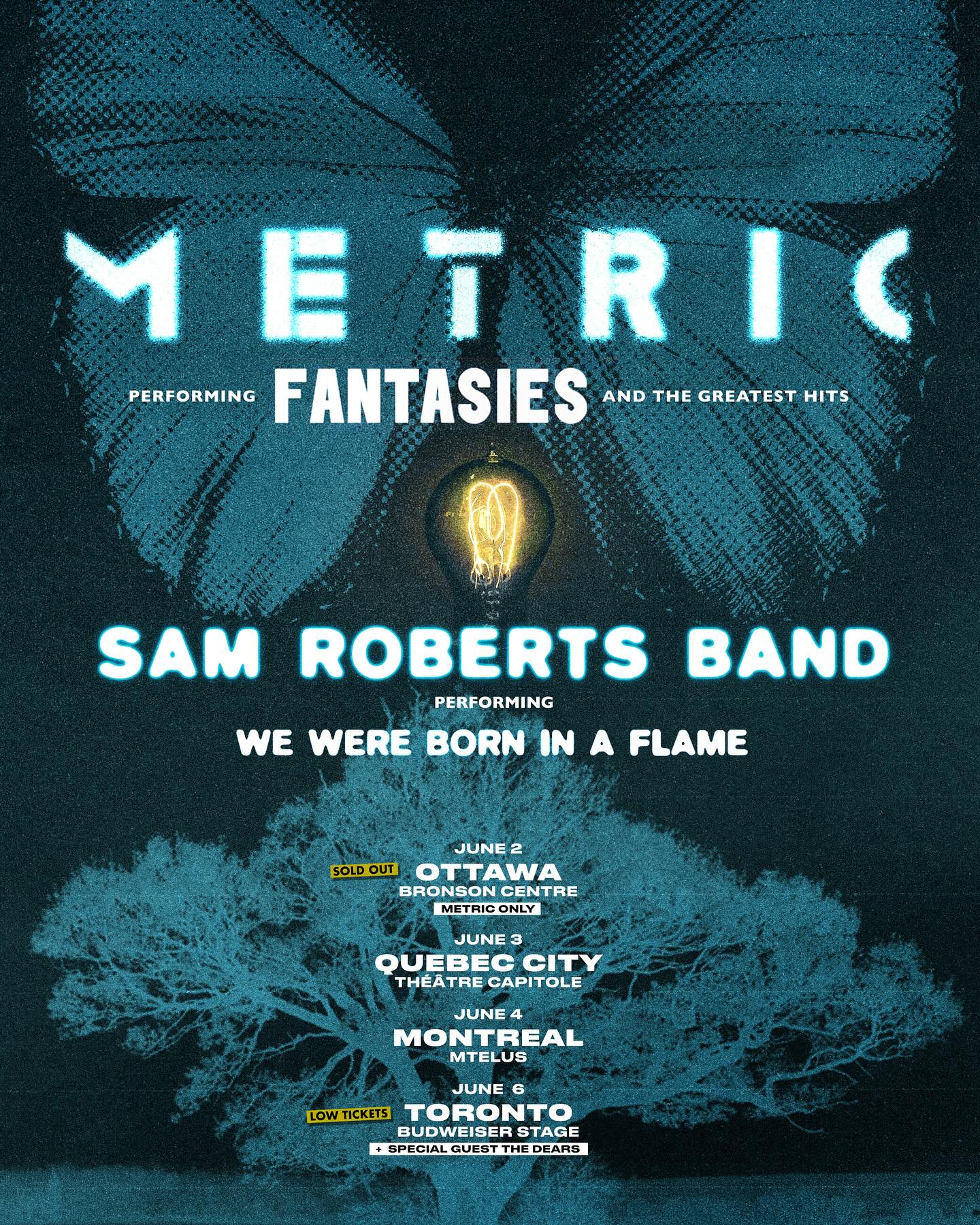 Metric Revives Classics In Intimate Fantasies Shows