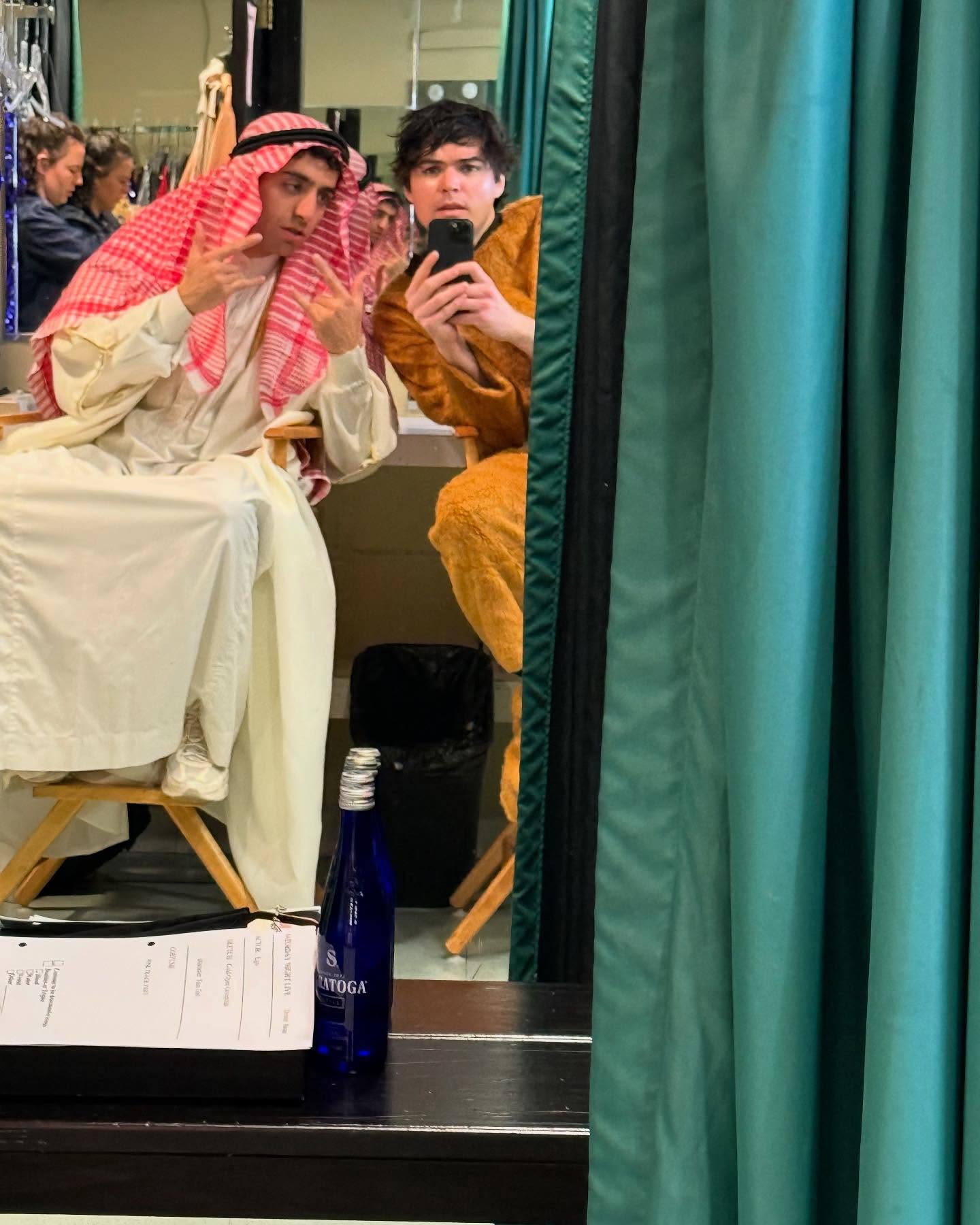Michael Longfellow Celebrates Season Finale