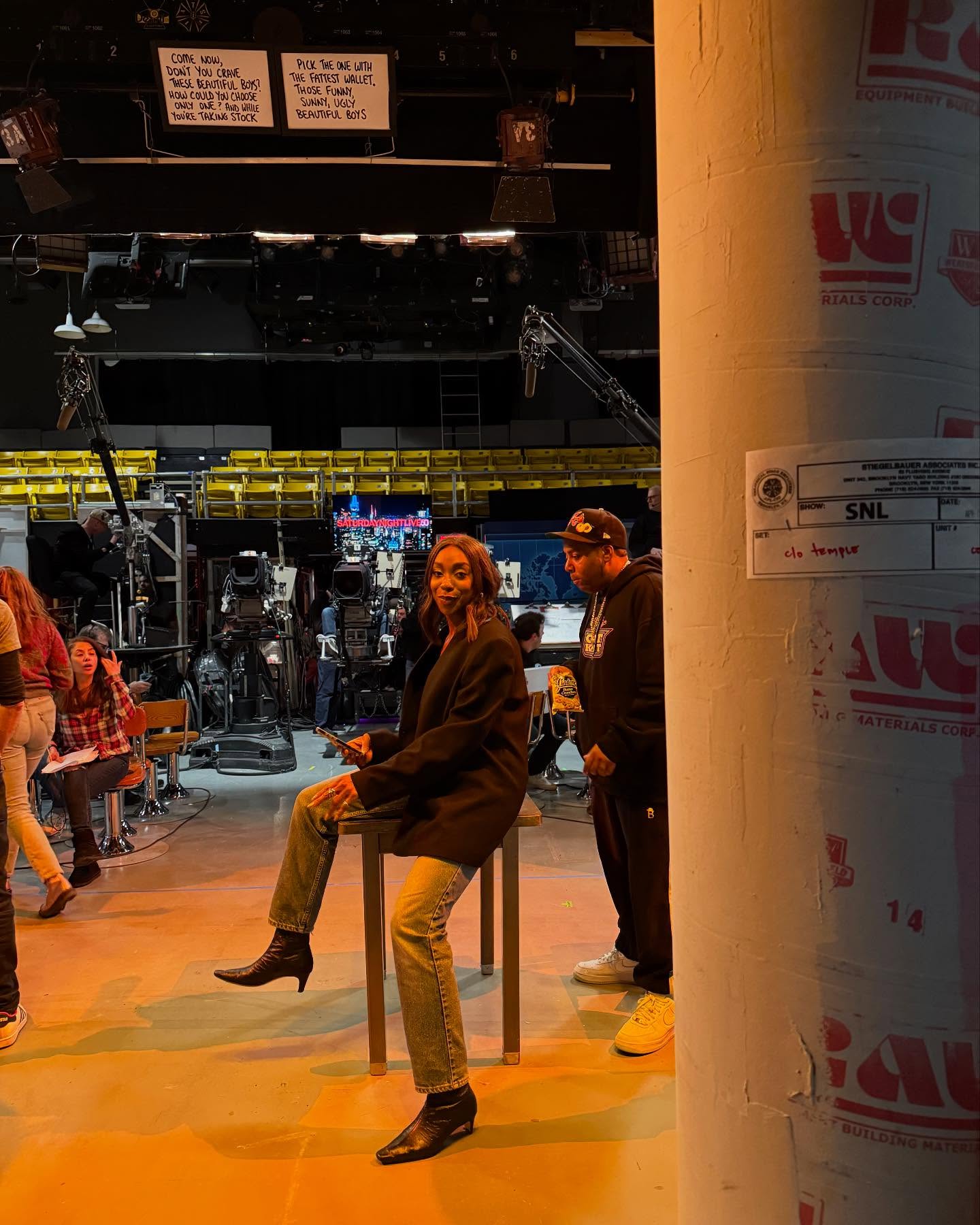 Michael Longfellow Celebrates Season Finale