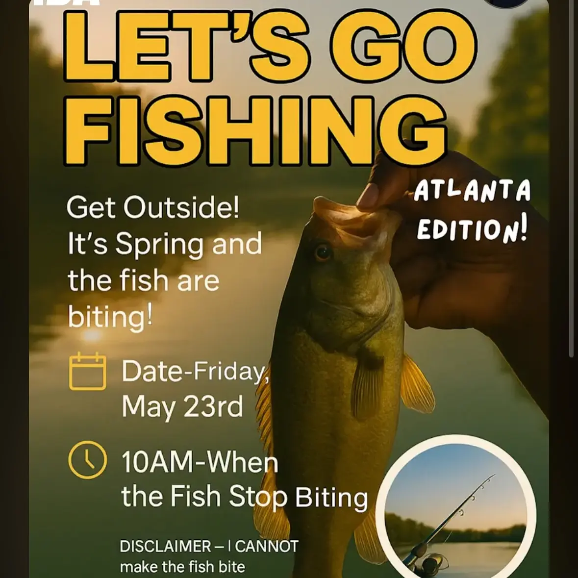 Michael Prince Invites Fans to Fishing Meetup in Atlanta