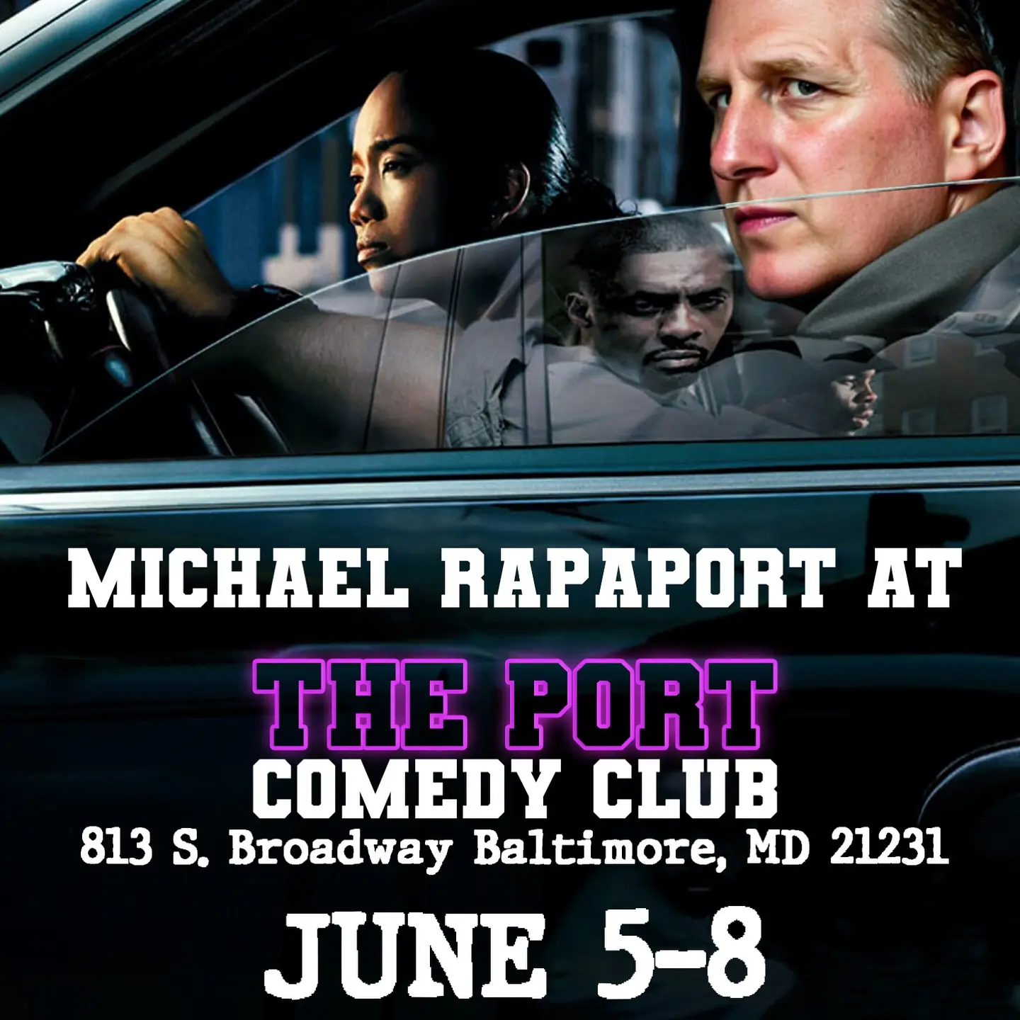 Michael Rapaport Brings Comedy To Baltimore Nervous energy, bold humor, and an unforgettable live performance set the stage. Must see!