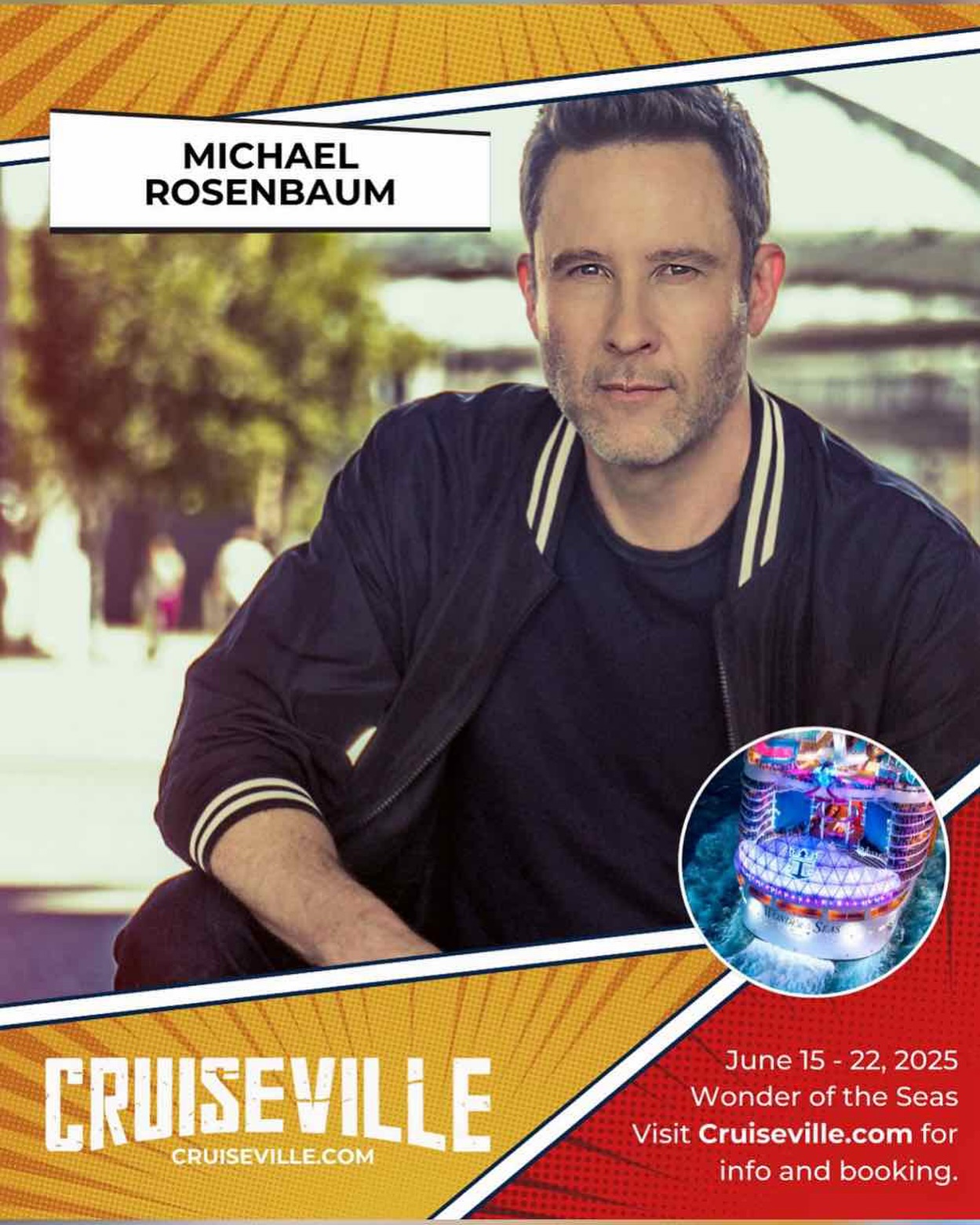 Michael Rosenbaum’s Smallville Cruise Invitation Set sail with Michael Rosenbaum on a one-week adventure packed with fun and unique trips.!!