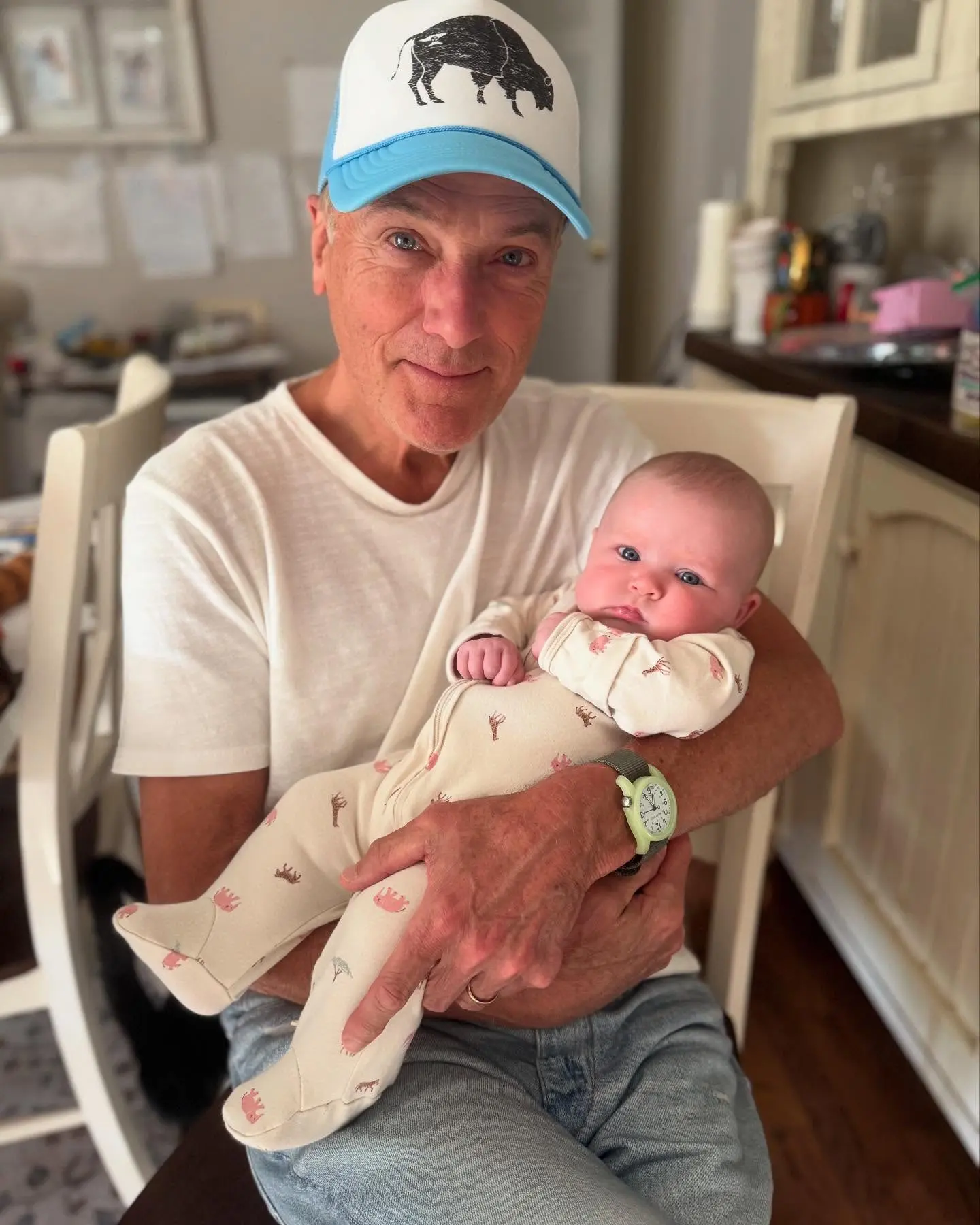 Michael W. Smith Shares Heartwarming Moment With Natalie Award-winning artist brightens Instagram with a tender family photo cuddling his baby girl
