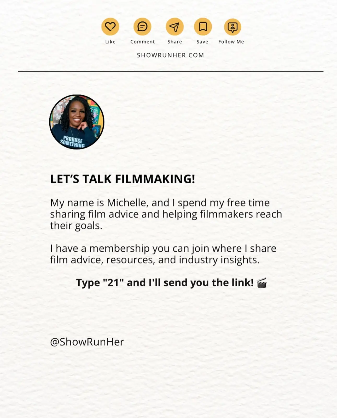 Michelle Daniel Launches $47 Live Film-Making Masterclasses